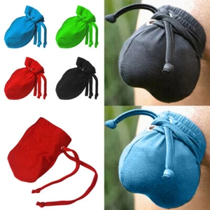 Mens Underwear Ball Bag Lace-Up Solid Bulge Pouch Lingerie  Swimming Swimwear - Picture 1 of 21