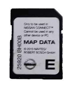 NISSAN 2009 2010 2011 Connect SD CARD Qashqai Juke Cube Note SAT NAV 25920BH00B - Picture 1 of 3