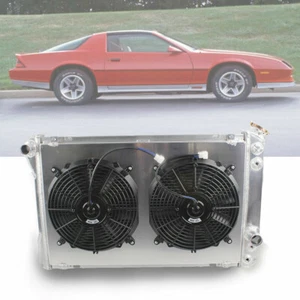 Radiator Shroud 12'' Fan For 82-92 Chevy Camaro Z28 RS/Firebird Trans Am 2.5-5.7 - Foto 1 di 13