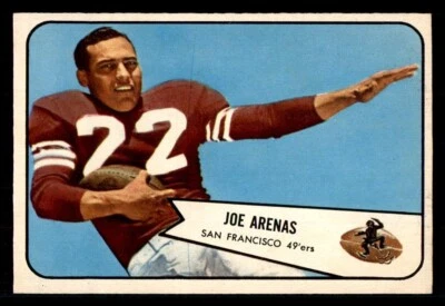 1954 Bowman Football #30 Joe Arenas EX/MT - Image 1 of 2