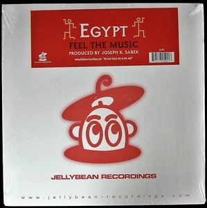 EGYPT "FEEL THE MUSIC" 2000 VINYL 12" SINGLE JEL 2590 TRANCE ~RARE~ HTF *SEALED* - Imagen 1 de 2
