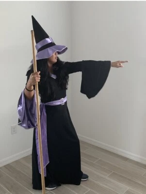 Bata de mago con faja cinturón y sombrero - VER MEDIDAS EN FOTOS E INFORMACIÓN DEL ANUNCIO Foto 1 de 4