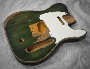 Cuerpo de guitarra Status Quo versión temprana estilo Francis Rossi reliquia Telecaster - Imagen 1 de 12