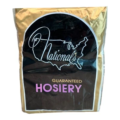 VTG Nationals Guaranteed Hosiery One Size T-14 Mist Nylon Stockings Stretch Yarn - Image 1 of 3