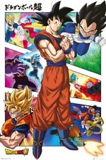 Dragonball Super - Anime / Manga TV Show Poster (Goku / Son Goku - Panels)