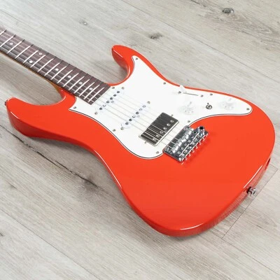 Ibanez AZ2204NW AZ Prestige Guitar, Rosewood Fretboard, Vermillion Red - Image 1 of 4