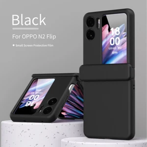 Für Oppo Find N2 Flip, Scharnier Hart PC Cover Case Glas Klein Displayschutz - Bild 1 von 22