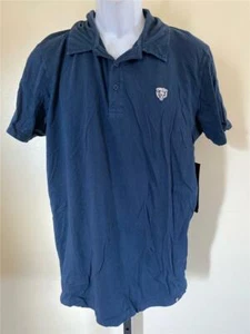New Chicago Bears Mens Size M Medium Blue Polo Shirt - Picture 1 of 5