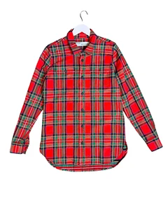 Size M | Off-White Red Tartan Shirt - Picture 1 of 5
