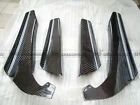 AAA 4pcs Front Bumper Canard Kits For Nissan Skyline R34 GTR GT-R Carbon Fiber