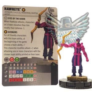 Marvel Heroclix HAWKEYE - 011 COMMON Smash and Destroy Set - Picture 1 of 1