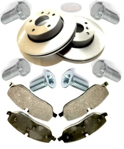 RANGE ROVER P38 DISCOS DE FRENO TRASEROS, PASTILLAS + KIT DE MONTAJE BDR05K - Imagen 1 de 1