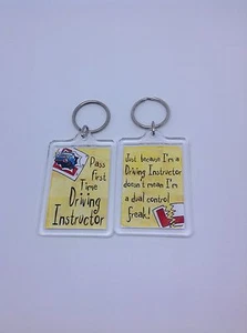 Driving Instructor Keyring - Xmas Gift Present Idea - Picture 1 of 1