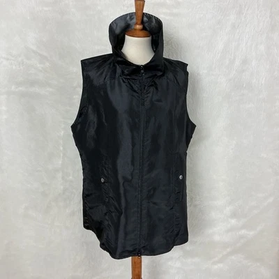 Chaleco de Viaje UBU Negro Plata Reversible Cuello Alto XL Foto 1 de 4