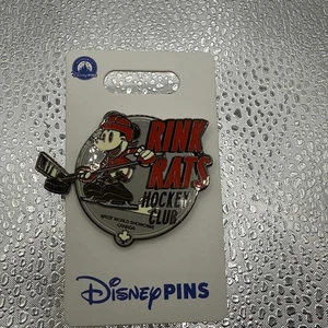 NUOVO Disney Parks Epcot Pista Ratti Hockey Club Spilla Topolino Canada - Foto 1 di 1