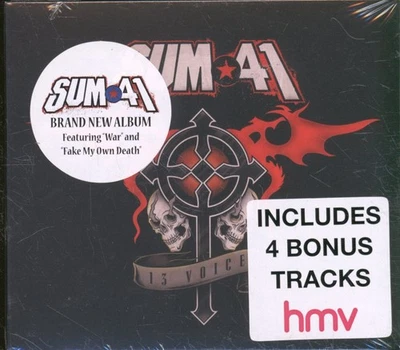Sum 41 13 Voices CD UK Hopeless 2016 in gatefold card sleeve - originally a HMV - Image 1 of 2