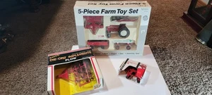 Vintage 1/32 Ertl Case IH / International Harvester 5-teiliges Set Pflug und Scheibe - Bild 1 von 18