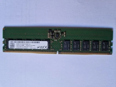 Memoria RAM AD107063 Micron DELL 16Gb 1xR8 DDR5 UDIMM 4800 MT/s ECC - Immagine 1 di 3