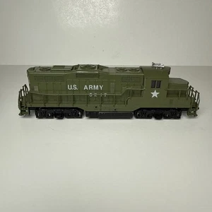 Model Power HO Scale U.S. Army Diesel Locomotive Train #0217 Tested F/R - Picture 1 of 6