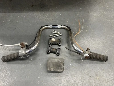HANDLEBARS THROTTLE BRAKE LEVER YAMAHA ENTICER BRAVO 250 300 340 ET250  - Image 1 of 4
