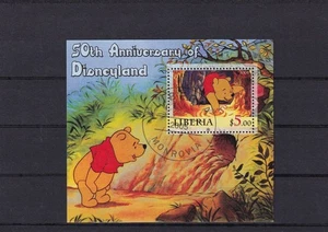 SA19i Liberia 2005 Winnie the Pooh, minishoja usada de Disney Cenicienta - Imagen 1 de 1