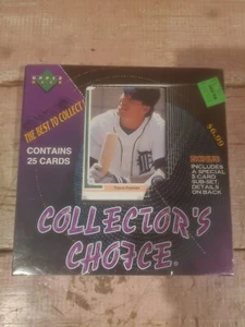 NIP Vintage 1991 Baseball Upper Deck Collector’s Choice Factory Sealed Box 25  - Picture 1 of 8