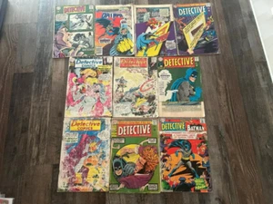 (10) Detective Comics Batman Low Grade Lot - Picture 1 of 2