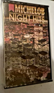 unad MICHELOB BEER NIGHTS HITS -1987 CASSETTE vintage SEALED - Picture 1 of 4