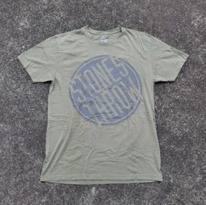 Stones Throw Records Tapes Madlib MF Doom Green Rap Hip Hop Vintage M/L T-Shirt - Picture 1 of 4