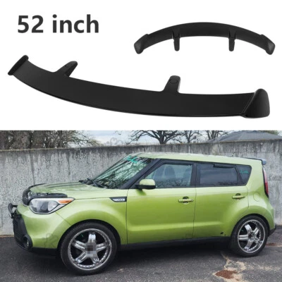 Alerón de alerón de techo trasero negro mate 52" para Kia Soul 2010-2013 Foto 1 de 4