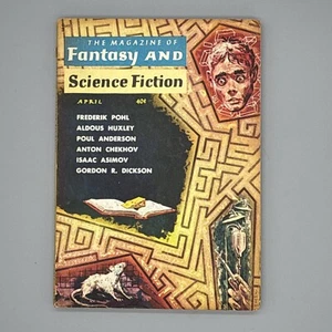 Magazine Of Fantasy And Science Fiction April 1959 - Picture 1 of 12