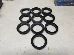 10 Pack - 2.5" Snap-In Plastic Bushings for Knock-Outs Black RV Camper Trailer - Picture 1 of 5