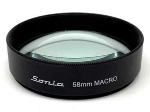 Sonia Zoom Lense Close-Up Macro Filter 58mm Circular Filter Thread M58 - Picture 1 of 1