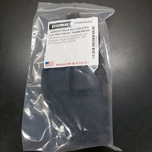 Belt Holster W Mag Pouch Fits Most Fullsize Large Auto Steelwear COWMTB3416 Ambi - Picture 1 of 4