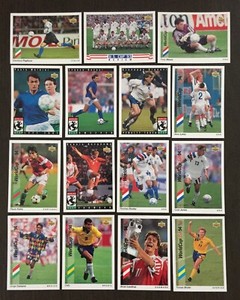 (VA) 1993 Upper Deck WORLD CUP USA PREVIEW SINGLES**SELECT**Your Cards🔽