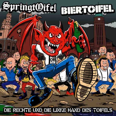 Springtoifel / Biertoifel - Die Rechte Und Die Linke Hand Des Toifels [LP][weiß] - Bild 1 von 3