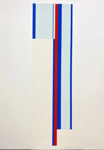 Ilya Bolotowsky 1970 LARGE Signed Limited Edition Silkscreen on BFK Rives Paper - Picture 1 of 6