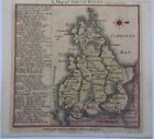 Antique map of South Wales by Badeslade and Toms 1741