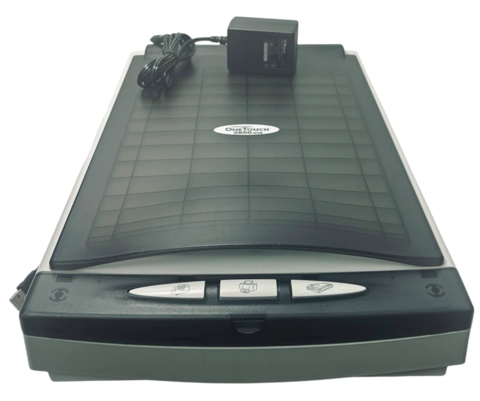 Visioneer OneTouch Flatbed Scanner 5800 USB ~ NEW~OPEN BOX~TESTED & WORKS GREAT - Image 1 of 4