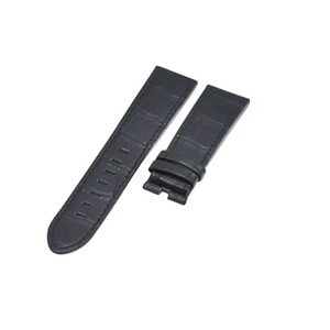 Correa de reloj de cuero negro 22x20 mm para MontBlanc - Imagen 1 de 6