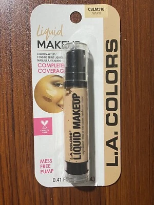 L.A. COLORS Flawless Liquid Makeup Complete Coverage CBLM310 NATURAL .41 Fl. oz. - Image 1 of 2