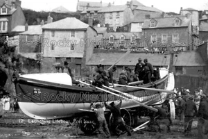 Oox-37 Rettungsbootstart, Port Isaac, Cornwall. Foto - Bild 1 von 1