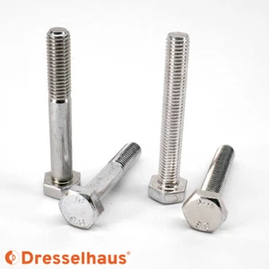 Hex Screws Galvanized Metric M12 - M20 Full or Partial Thread 8.8a - Picture 1 of 20
