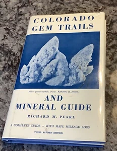 COLORADO EDELSTEINPFADE & MINERALFÜHRER"" mit KARTEN Top Zustand - Bild 1 von 7