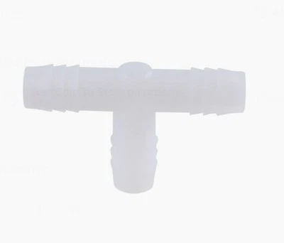 LDR Nylon Tee Tubing to Tubing 3/8 x 3/8 x 3/8” Hose Barb 517 T-38 - Image 1 of 4