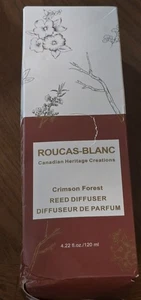 ROUCAS BLANC Reed Diffuser Set Crimson Forest - Picture 1 of 6
