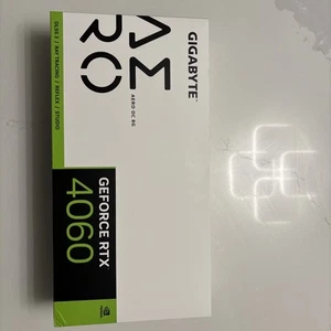 Gigabyte RTX 4060 GV-N4060AERO OC-8GD White PCI-E 4.0x16 GDDR6 video card 128bit - Picture 1 of 5
