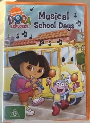 Dora the Explorer Musical School Days DVD 2009 kids - Image 1 of 2