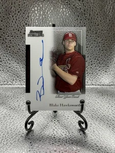 2004 Bowman Sterling - Blake Hawksworth #BS-BH (AU, RC) - Cardinals - Picture 1 of 2