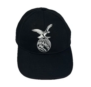 Fernet Branca Adjustable Hat Cap Black With Wine Bottle Eagle Embroidered Logo - Picture 1 of 9